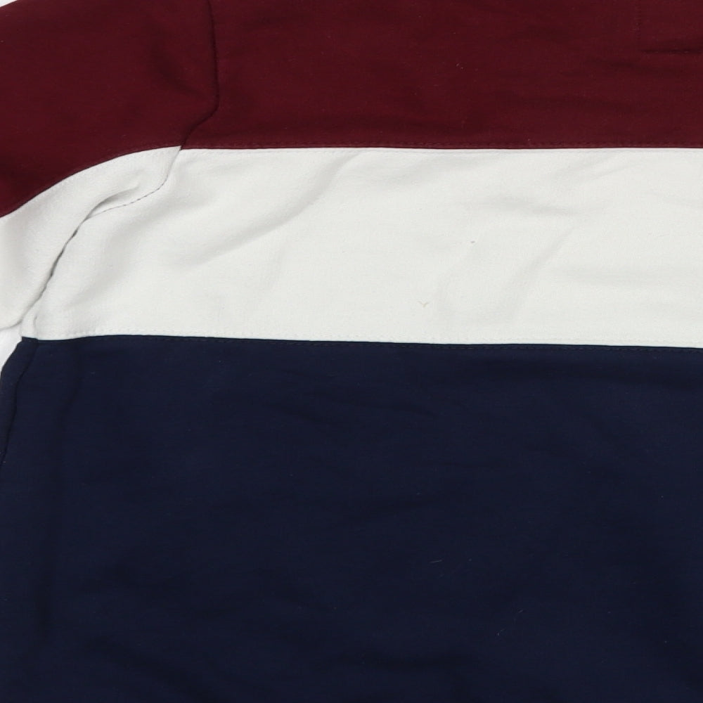 Pull & Mens Blue  Cotton Pullover Sweatshirt Size XS