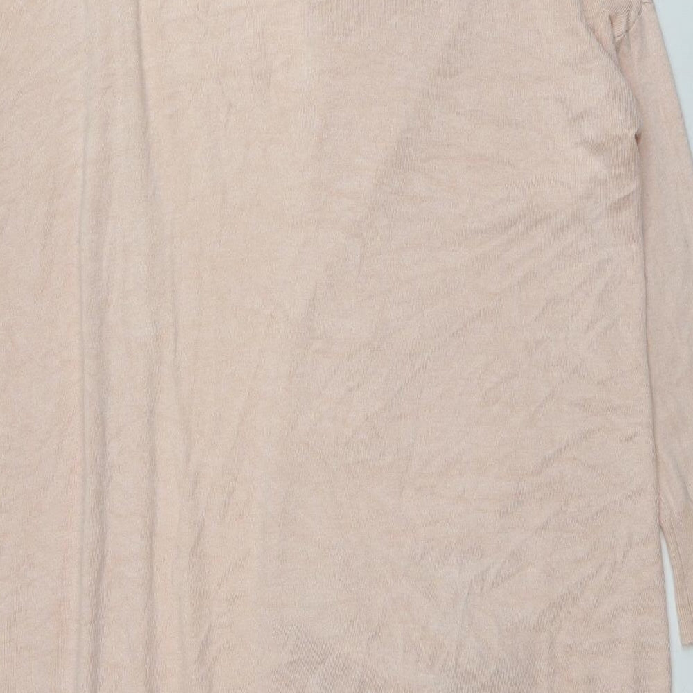 Atmosphere Womens Pink V-Neck  Viscose Cardigan Jumper Size 12