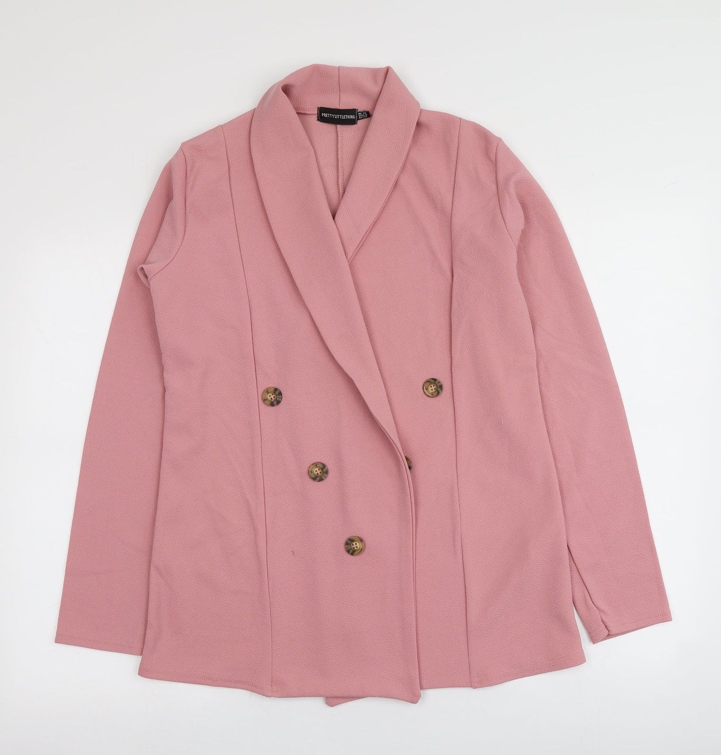 PRETTYLITTELTHING Womens Pink   Jacket  Size 10