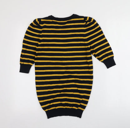 Womens UK Size 8 NEXT Black Pullover Jumper