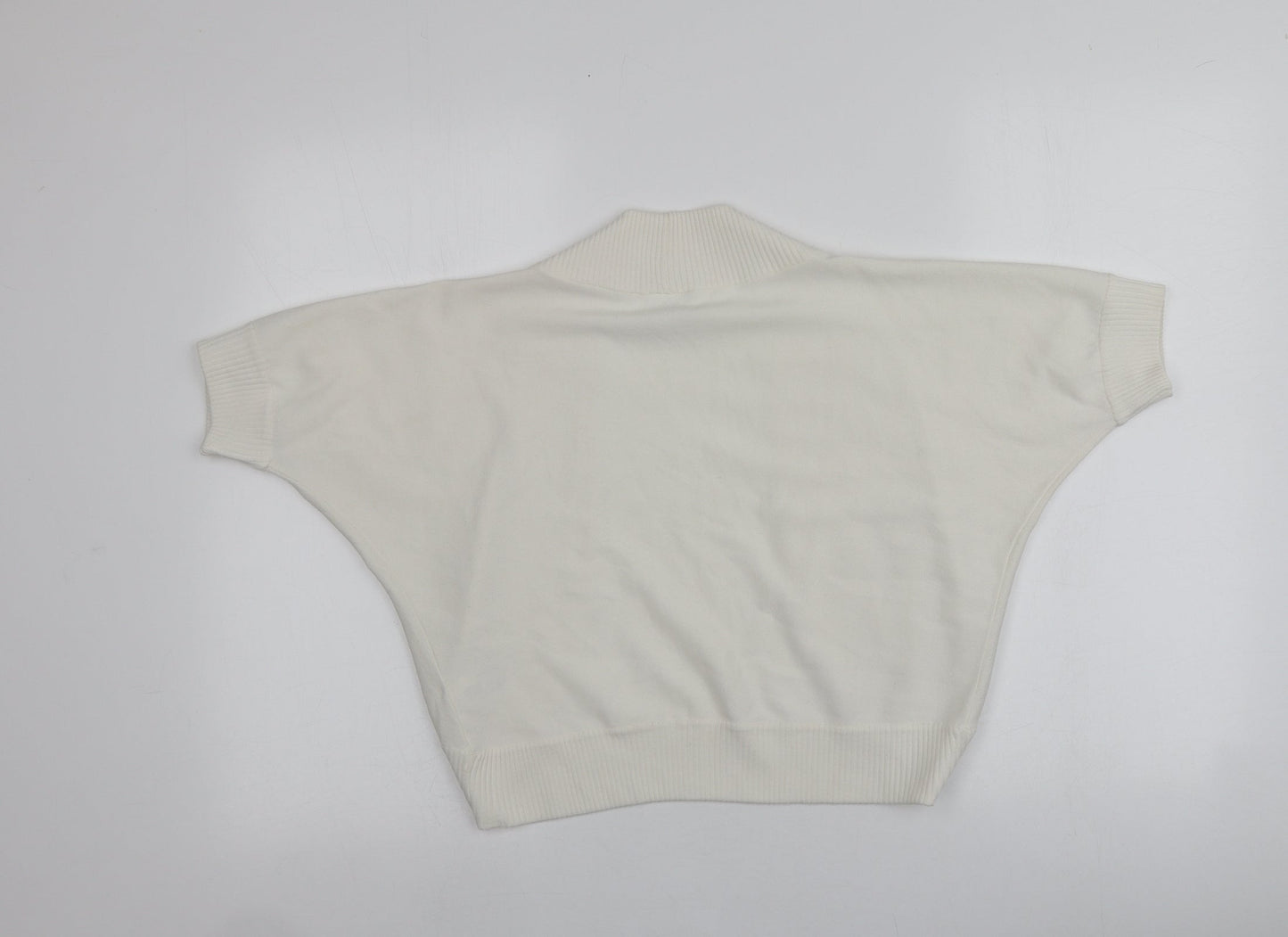 Womens UK Size 14 NEXT Ivory Cardigan Jumper