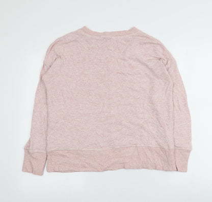 Womens UK Size 14 NEXT Pink Pullover Jumper