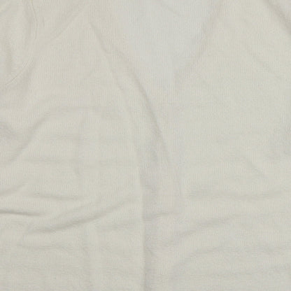 Womens UK Size M BM Ivory Cardigan Jumper
