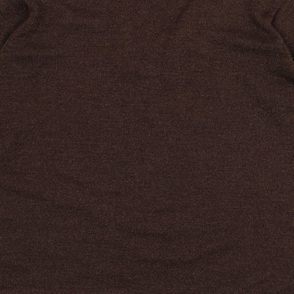 Womens UK Size M Reflect Brown Pullover Jumper