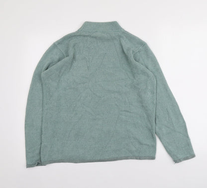 Womens UK Size L Fay Louise Green Pullover Jumper