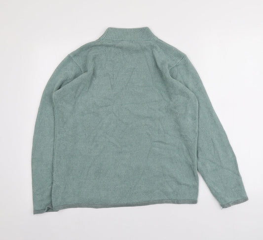 Womens UK Size L Fay Louise Green Pullover Jumper