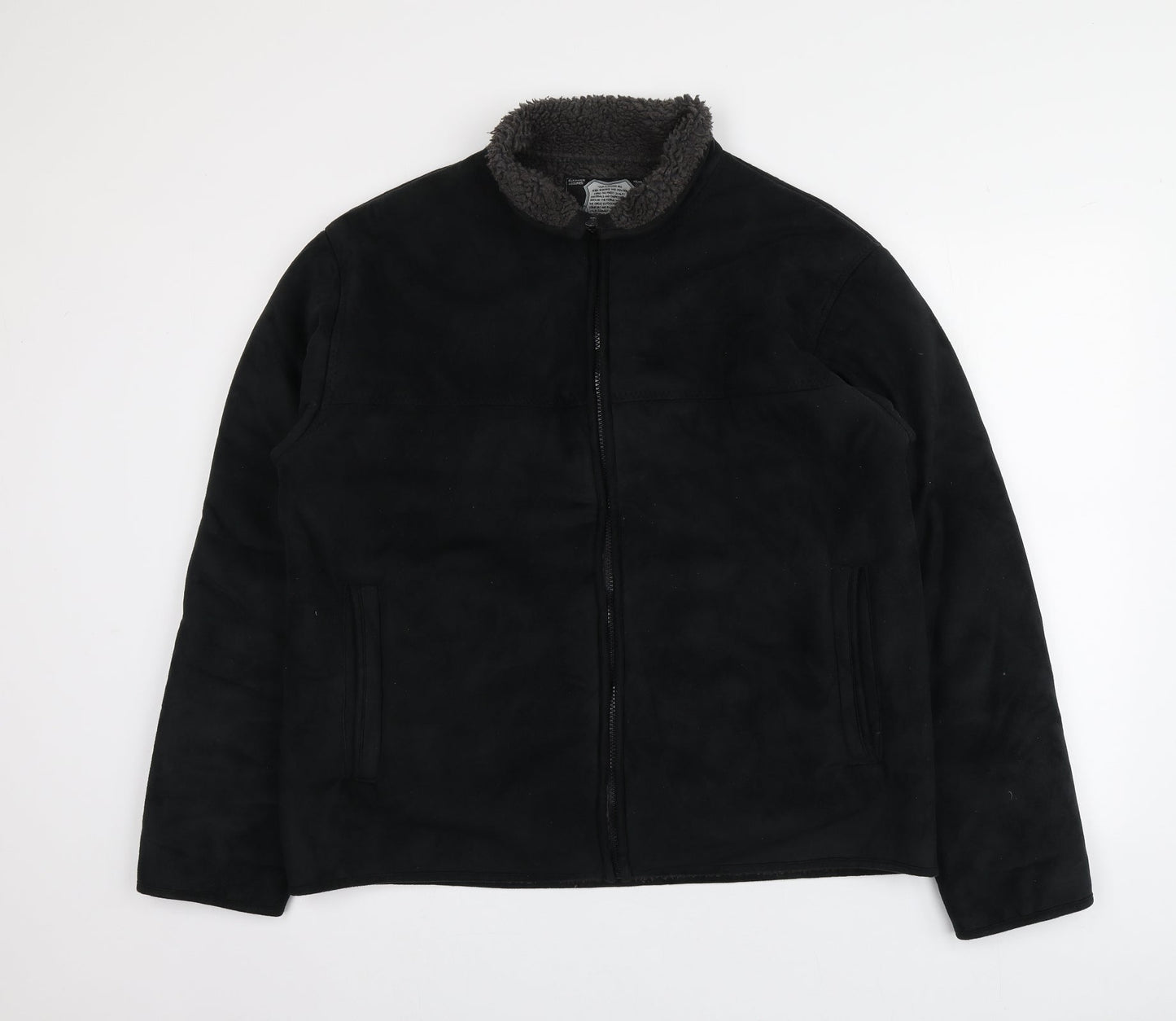Mens UK Size M Fiori Classic Black Jacket