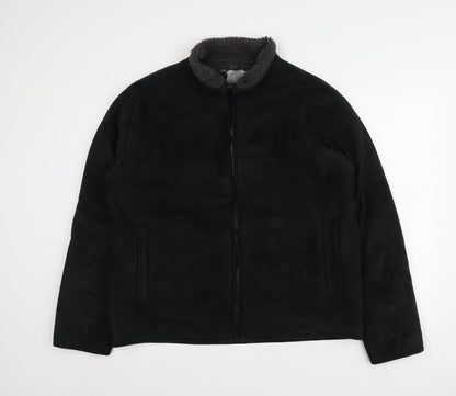 Mens UK Size M Fiori Classic Black Jacket