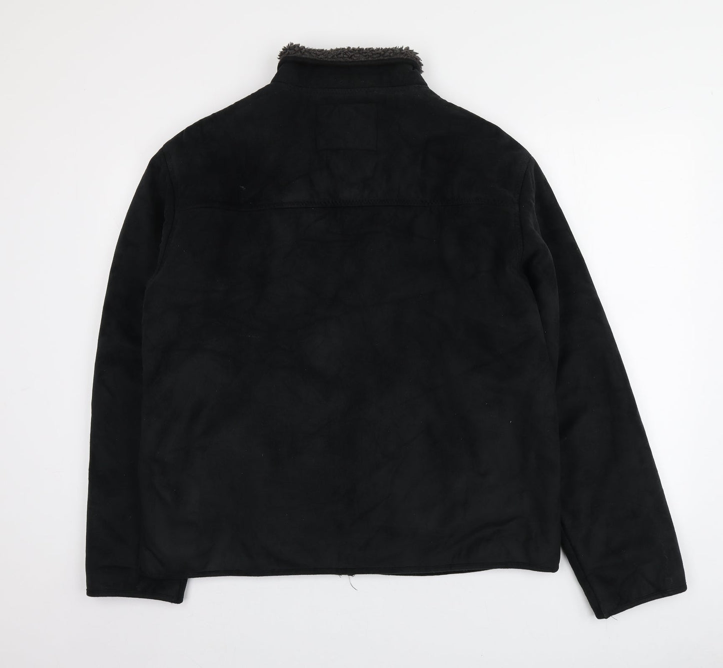 Mens UK Size M Fiori Classic Black Jacket