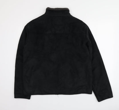 Mens UK Size M Fiori Classic Black Jacket