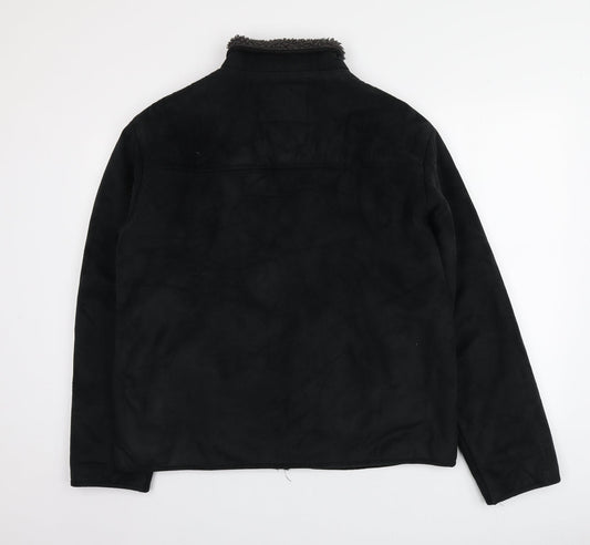 Mens UK Size M Fiori Classic Black Jacket