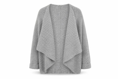 Womens UK Size L TU Grey Cardigan Jumper