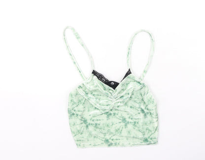 Womens UK Size 8 Daisy Street Green Camisole Tank