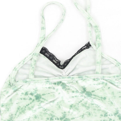 Womens UK Size 8 Daisy Street Green Camisole Tank