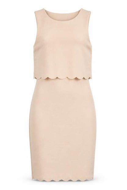 New Look Womens Pink  Polyester Bodycon  Size 10  Round Neck