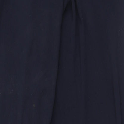Womens UK Size 18 Marks and Spencer Regular Fit  Blue Trousers