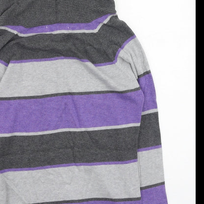 Womens UK Size 10 marble Multicoloured Pullover Jumper