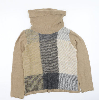 Womens UK Size 12 Olsen Beige Pullover Jumper