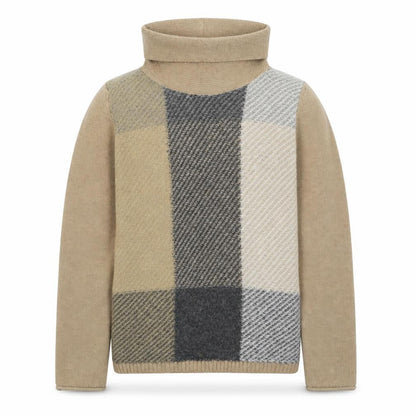 Womens UK Size 12 Olsen Beige Pullover Jumper