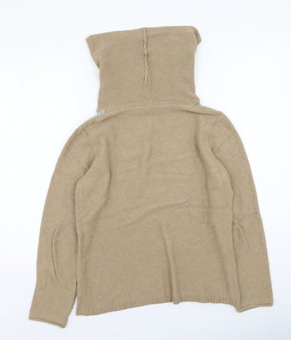 Womens UK Size 12 Olsen Beige Pullover Jumper