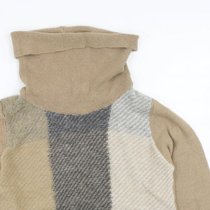 Womens UK Size 12 Olsen Beige Pullover Jumper