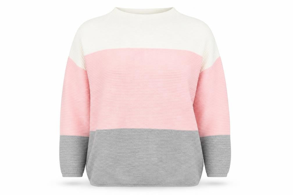 Womens UK Size M Body Flirt Multicoloured Pullover Jumper