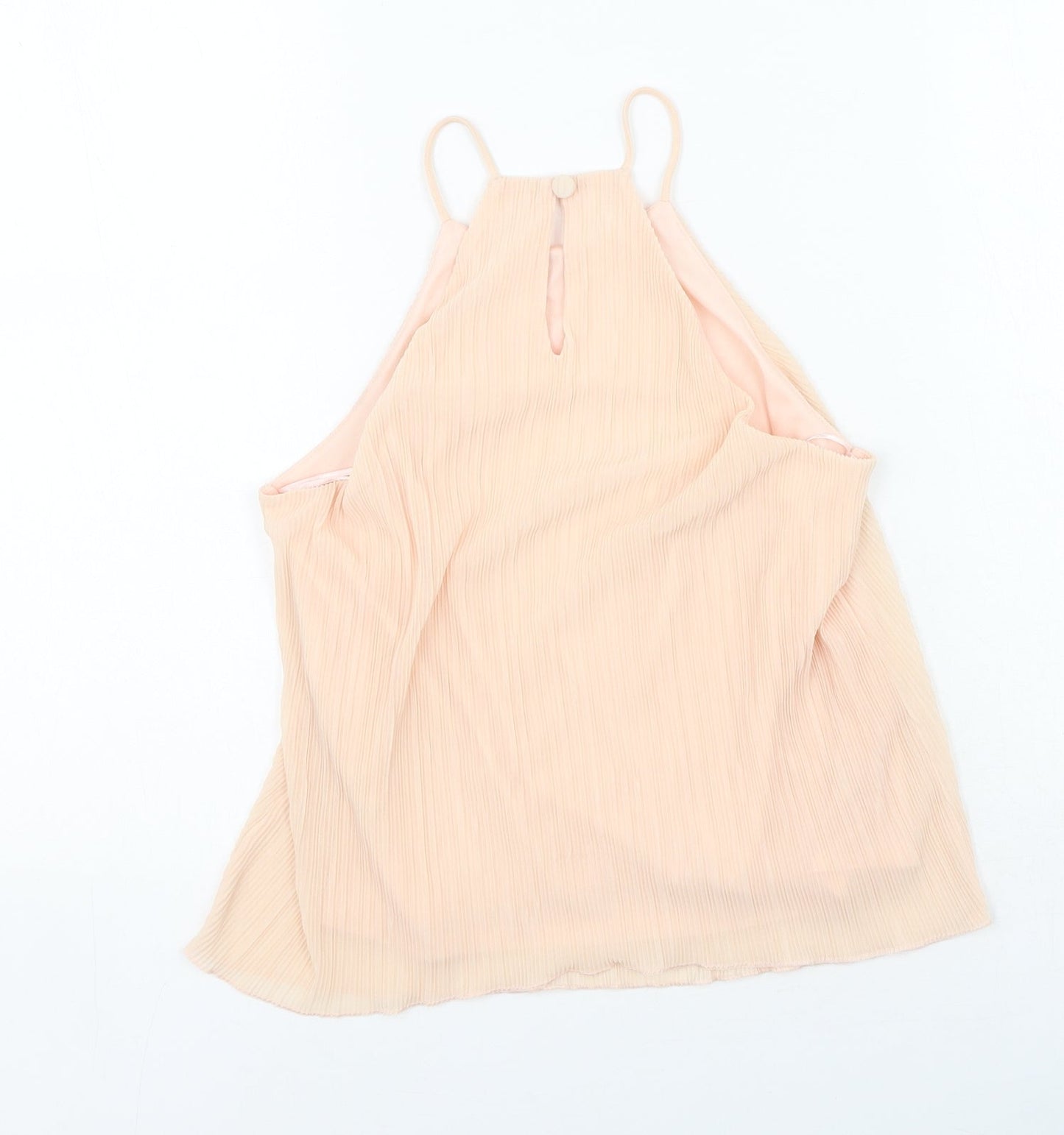 Womens UK Size 8 Miss Selfridge Pink Camisole Blouse