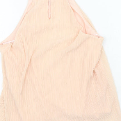 Womens UK Size 8 Miss Selfridge Pink Camisole Blouse