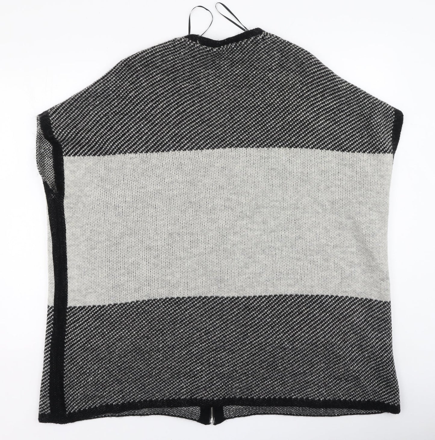 George  Womens Multicoloured Round Neck  Acrylic Full Zip Jumper Size M