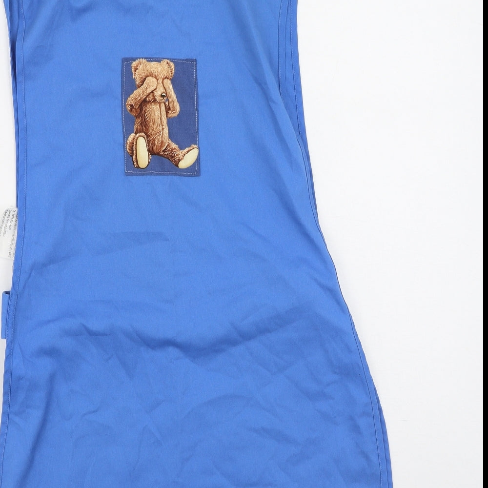 Top Flite Womens Blue  Polyester Camisole Tank Size M Round Neck