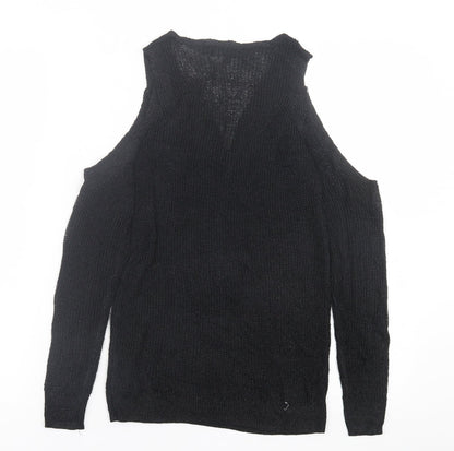 Womens UK Size 6 NEXT Black Pullover Jumper