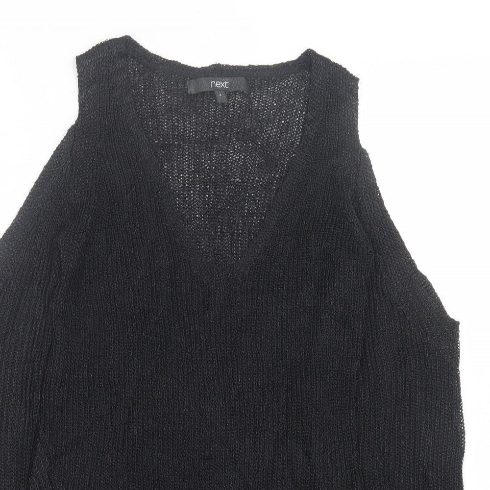 Womens UK Size 6 NEXT Black Pullover Jumper