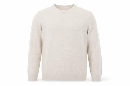 Mens UK Size L Easy Brown Pullover Jumper