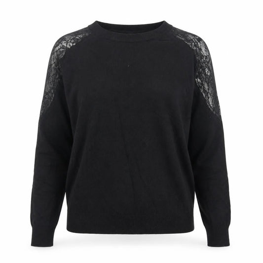 Womens UK Size 8 Intuition Black Pullover Jumper
