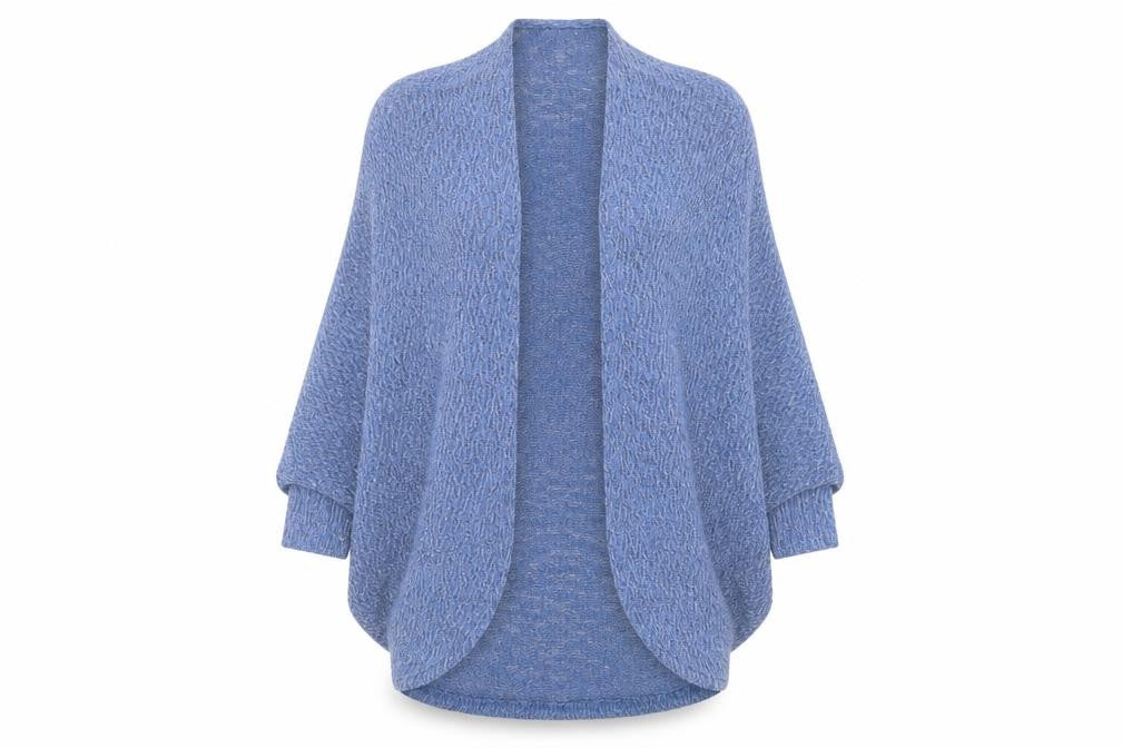 Womens UK Size S Mossimo Blue Cardigan Jumper