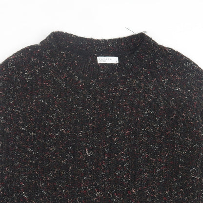 Womens UK Size M Papaya Black Pullover Jumper