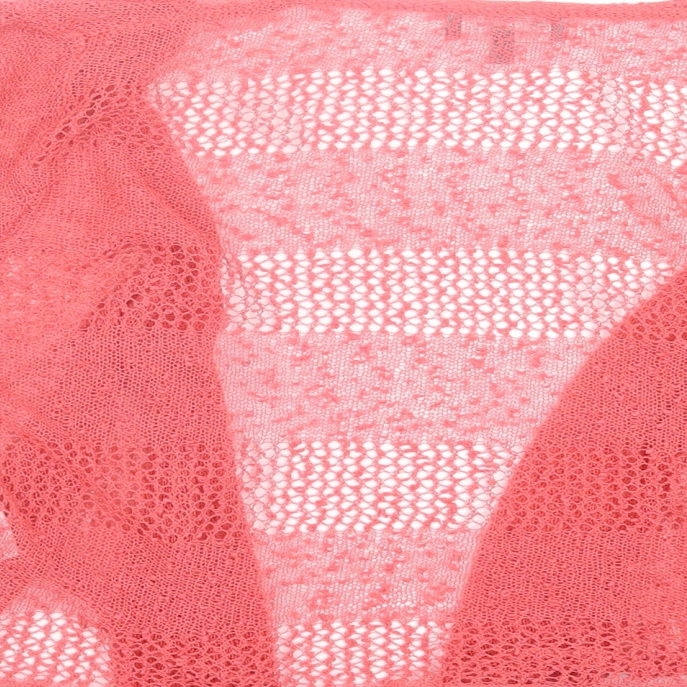 First Avenue Womens Pink V-Neck  Acrylic Cardigan Jumper Size L