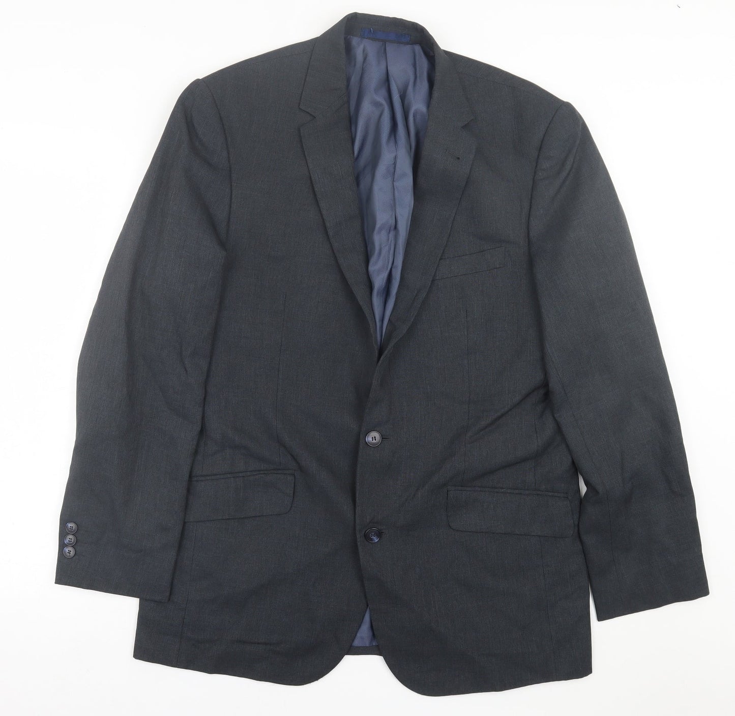 Mens UK Size 42 Matalan Regular Grey Suit Jacket