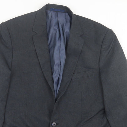 Mens UK Size 42 Matalan Regular Grey Suit Jacket