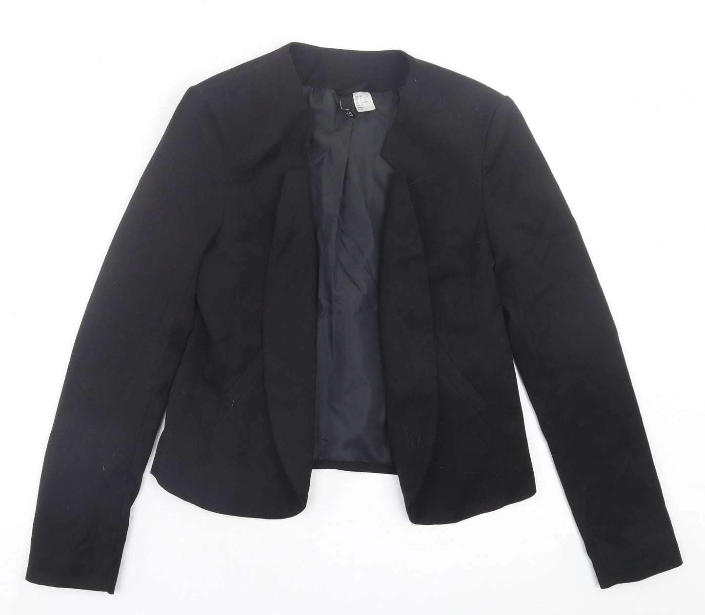 Womens UK Size 12 H&M Black Jacket