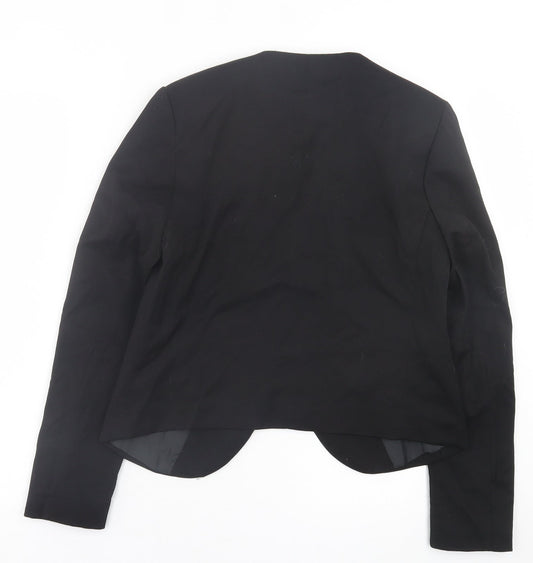 Womens UK Size 12 H&M Black Jacket