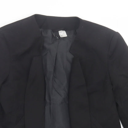 Womens UK Size 12 H&M Black Jacket