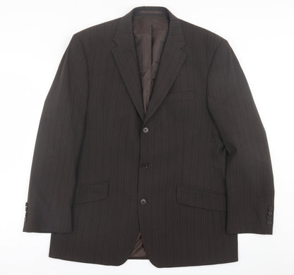 Mens UK Size 42 NEXT Regular Brown Suit Jacket