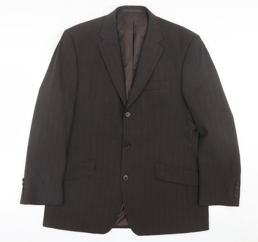 Mens UK Size 42 NEXT Regular Brown Suit Jacket