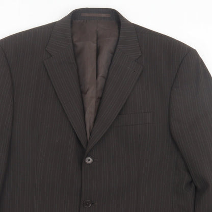 Mens UK Size 42 NEXT Regular Brown Suit Jacket