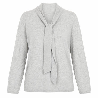 Womens UK Size 10 Damart Grey Pullover Jumper