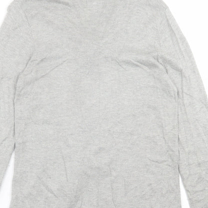Womens UK Size 10 Damart Grey Pullover Jumper