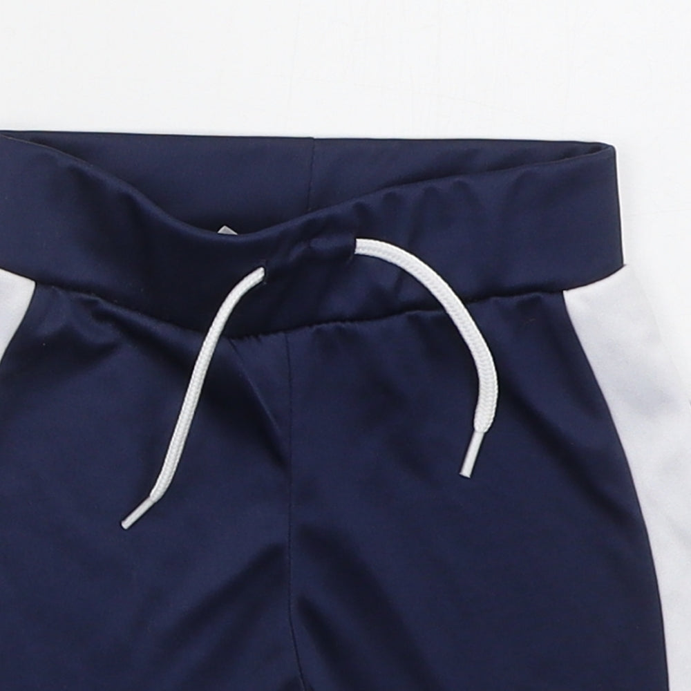 Dunnes Boys Blue  Polyester Sweat Shorts Size 3 Years  Regular Drawstring - Northern Island