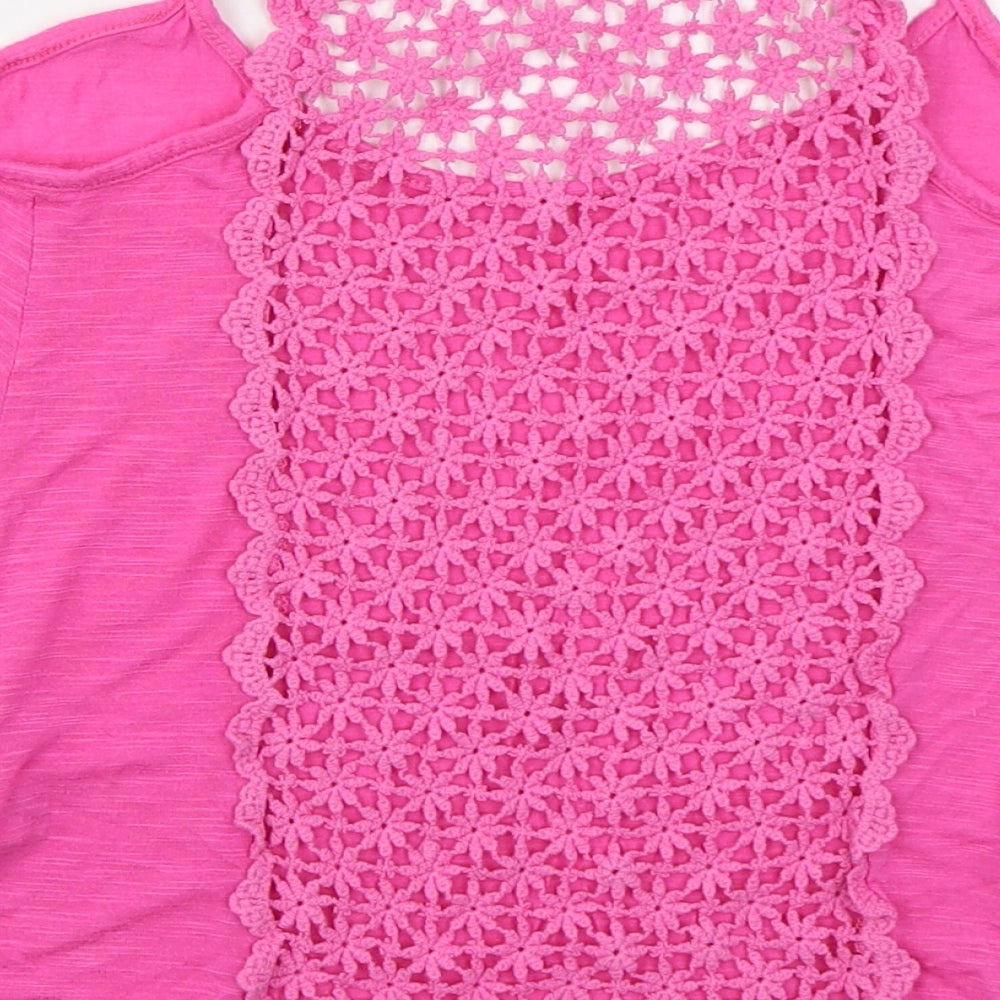 Womens UK Size 6 Atmosphere Pink Basic Tank