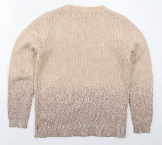 Womens UK Size S Oasis Pink Pullover Jumper
